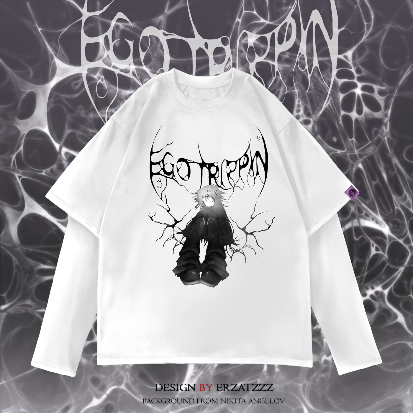 лонгслив "breakcore"