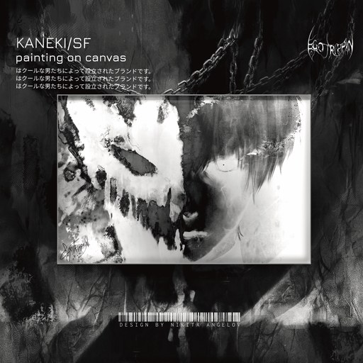 painting on canvas "kaneki/sf"