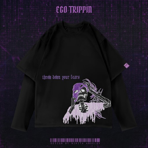 лонгслив "matrix tripp"