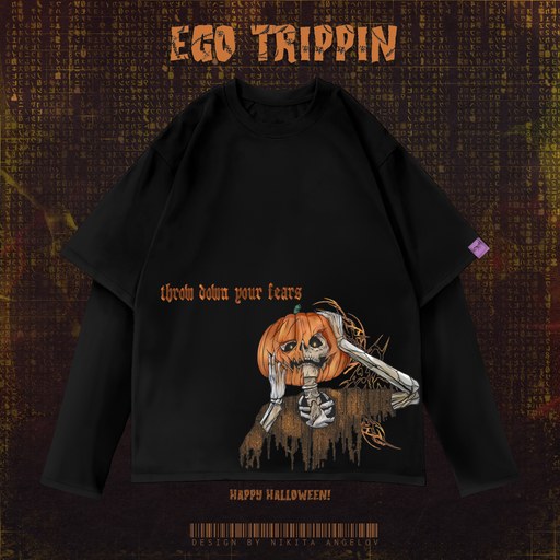 лонгслив "halloween matrix tripp"
